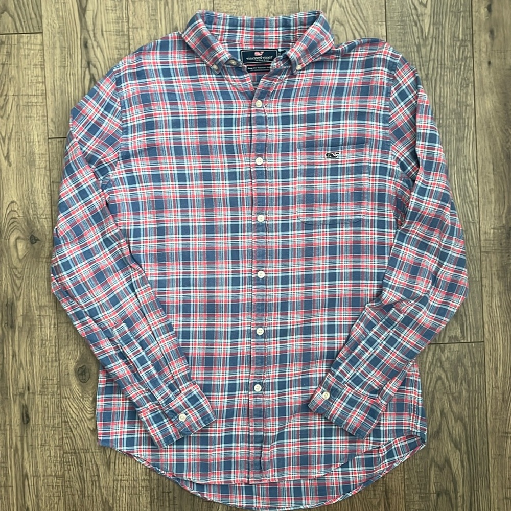 Vineyard Vines Slim Fit Tucker Flannel - Picture 2 of 6